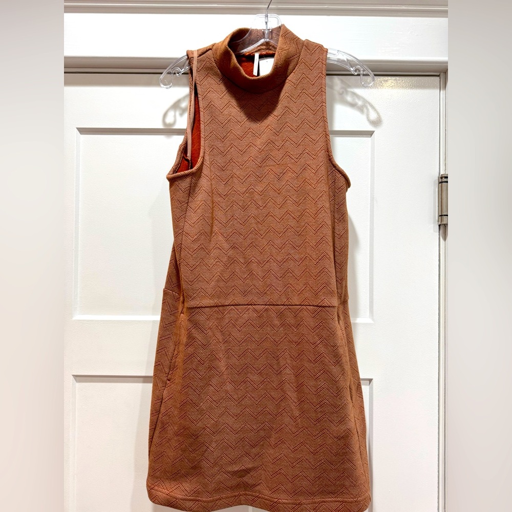 Free people herringbone sweater dress size Medium